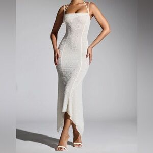 🚫SOLD🚫 Oh Polly White Embellished Dress